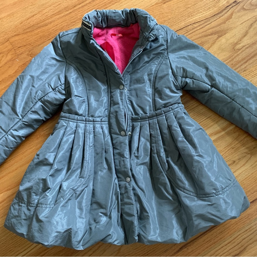 Oilily jacket fall/winter fleece lined girls - size 5-6/116cm